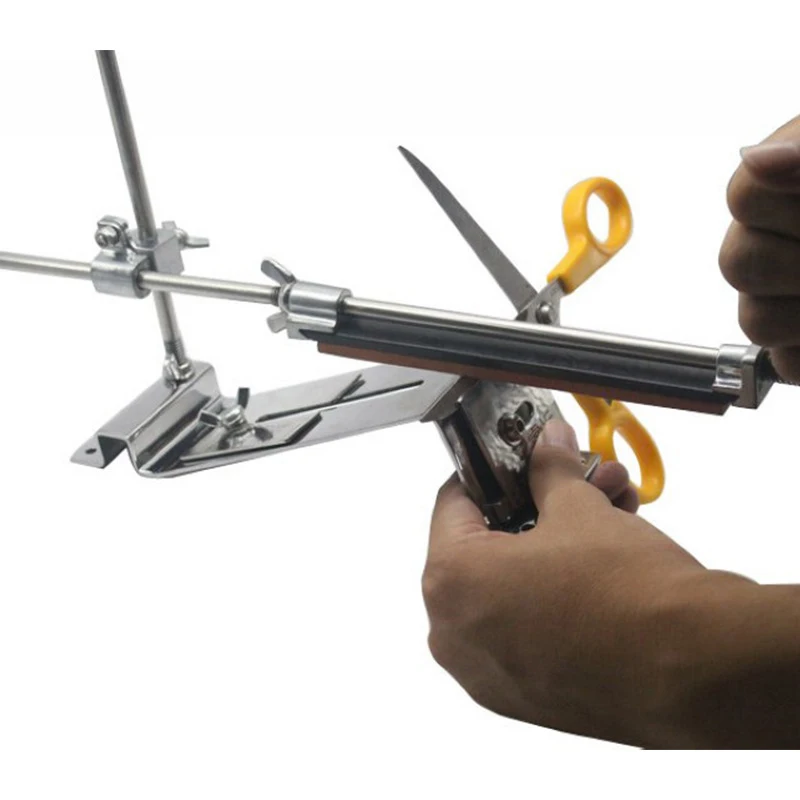 Точилка для ножей из нержавеющей стали инструмент заточки кухонные