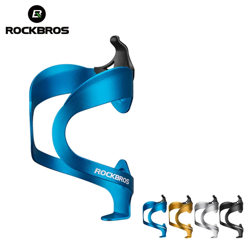ROCKBROS велосипедный держатель для бутылки с водой из алюминиевого сплава ультралегкий MTB велосипедный держатель для бутылки Аксессуары для велосипеда