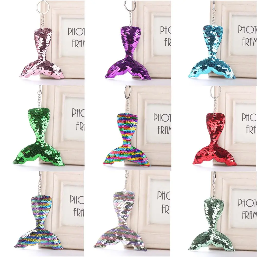 1 шт. автомобильный брелок сумочка ювелирное изделие хвост русалки аксессуары