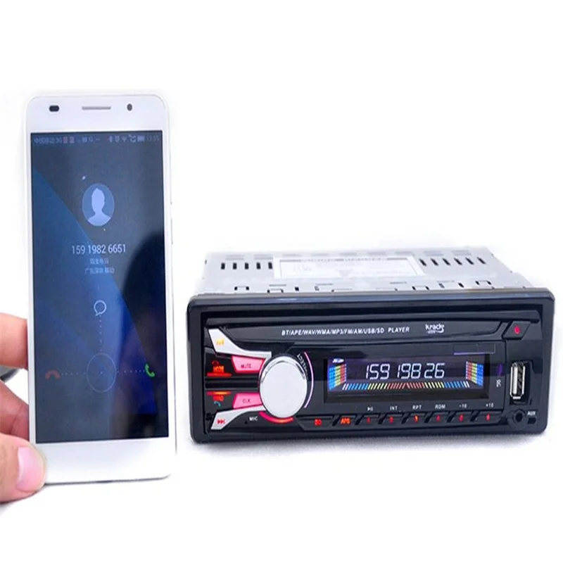 2018 Лидер продаж Новый Bluetooth автомобильный стерео аудио вход Aux приемник SD/USB/FM MP3