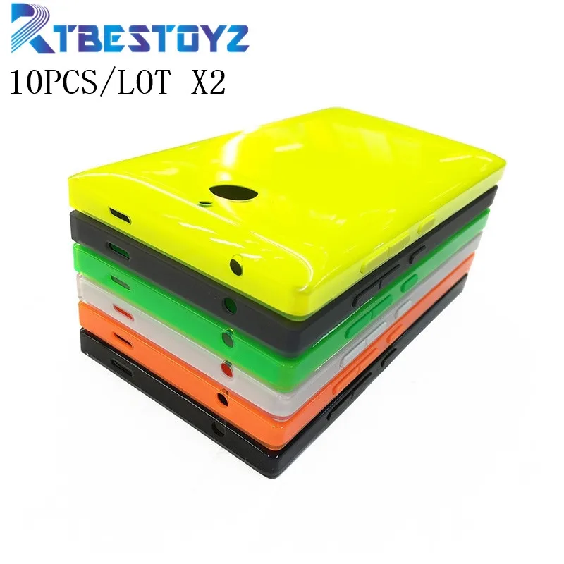 RTBESTOYZ 10 шт./лот мобильный телефон Корпус для Nokia x2 Dual SIM RM 1013 X2DS задняя крышка