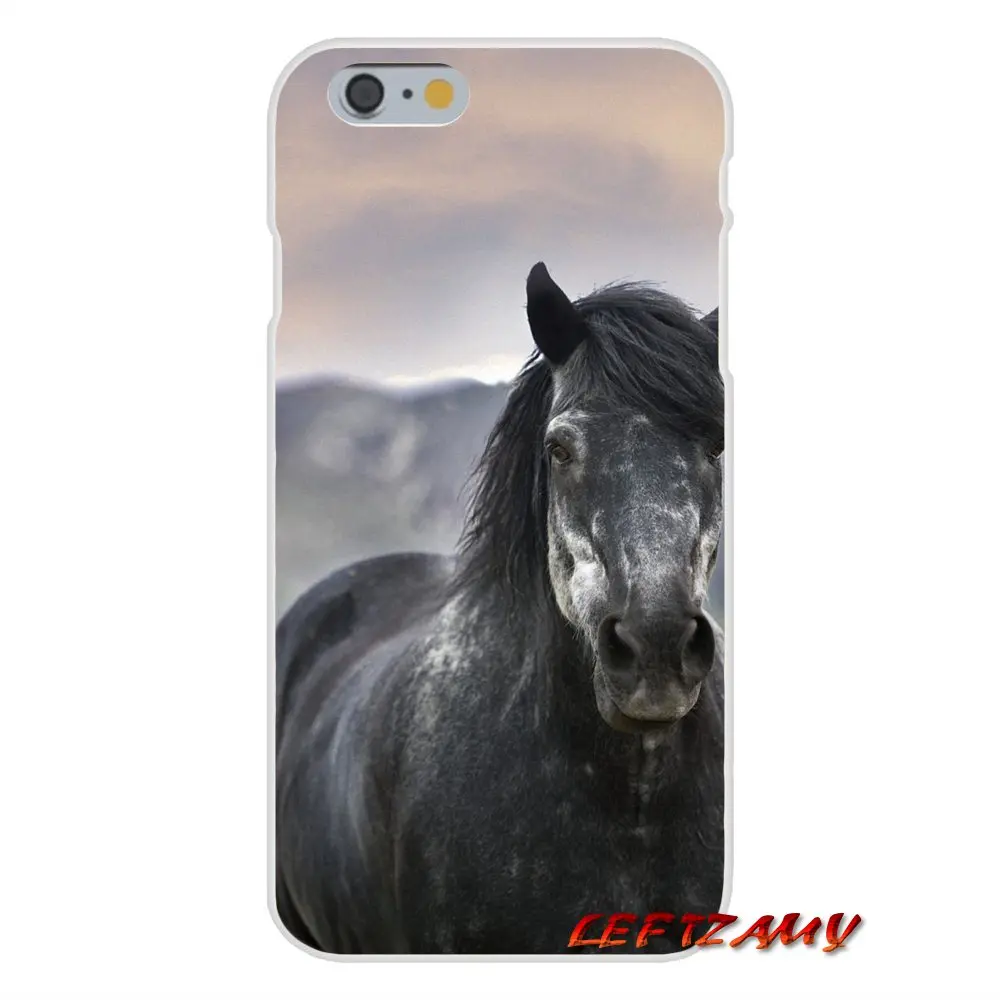 Runing horse для iPhone X XR XS MAX 4 4S 5 5S 5C SE 6 6S 7 8 Plus ipod touch Аксессуары чехлы телефонов |