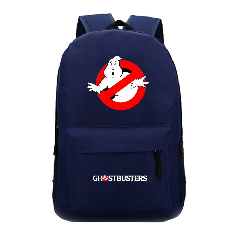 Ghostbuster школьный рюкзак для учеников, мальчиков и девочек, популярный школьный рюкзак с рисунком, красивый рюкзак для подростков - Цвет: 2