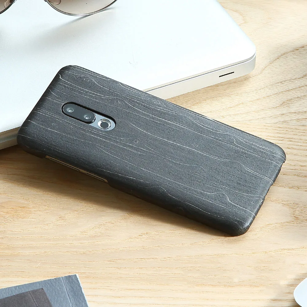Натуральный Деревянный чехол для телефона для MEIZU 16th 16th Plus, чехол, бамбук/орех/палисандр/Черное ледяное дерево/оболочка(настоящее дерево