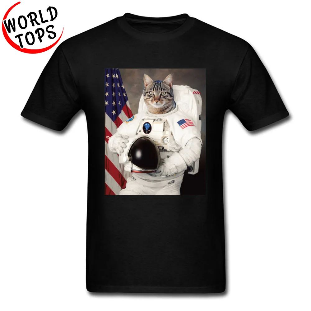 

Apollo ASTRO CAT SpaceX CCCP Men's Tshirt Astronaut Yuri Gagarin USSR Space Galaxy Cat Funny Novelty Design T Shirt New