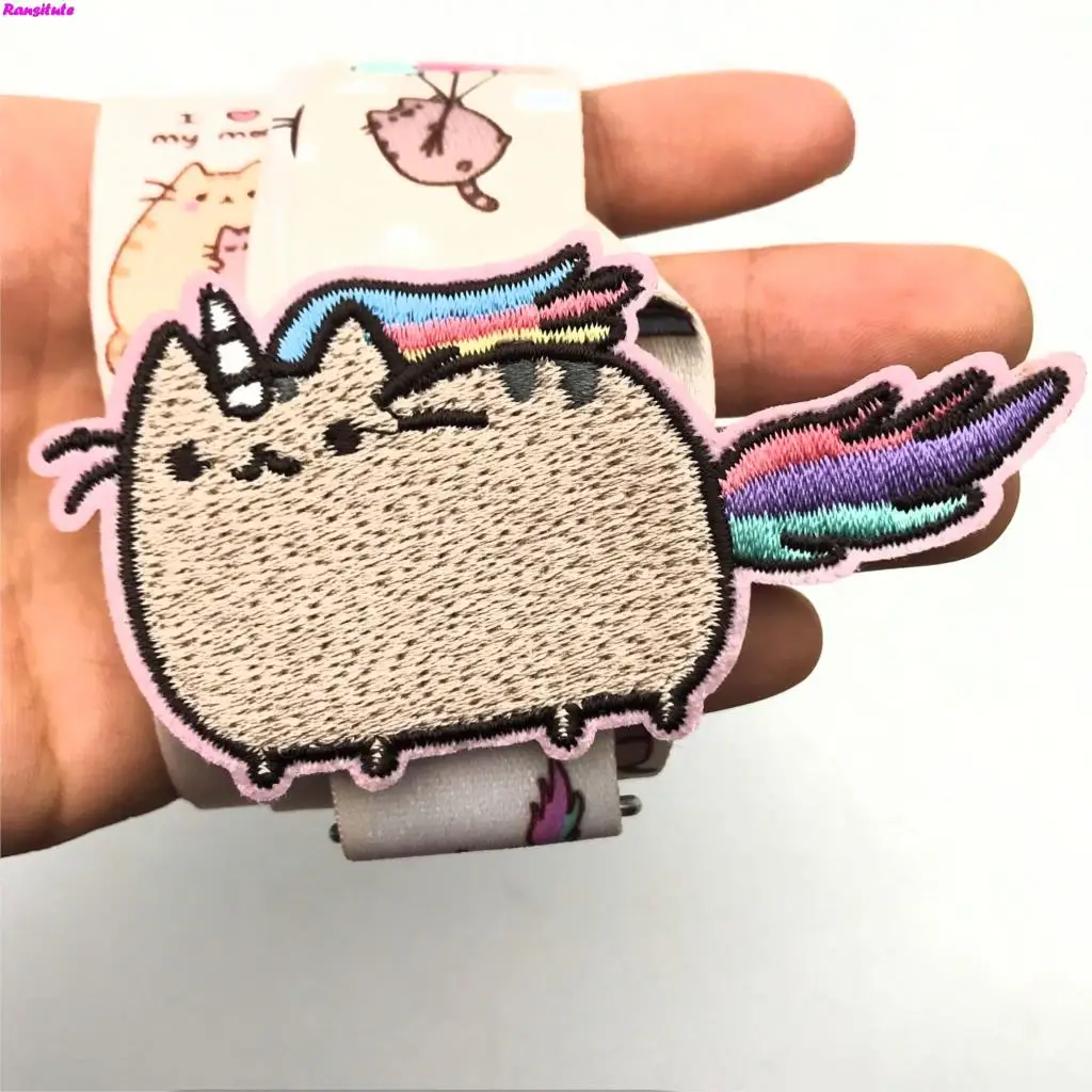 10 шт./компл. маленькие цветочные переводки для ключей шнурок ID-значков держатель