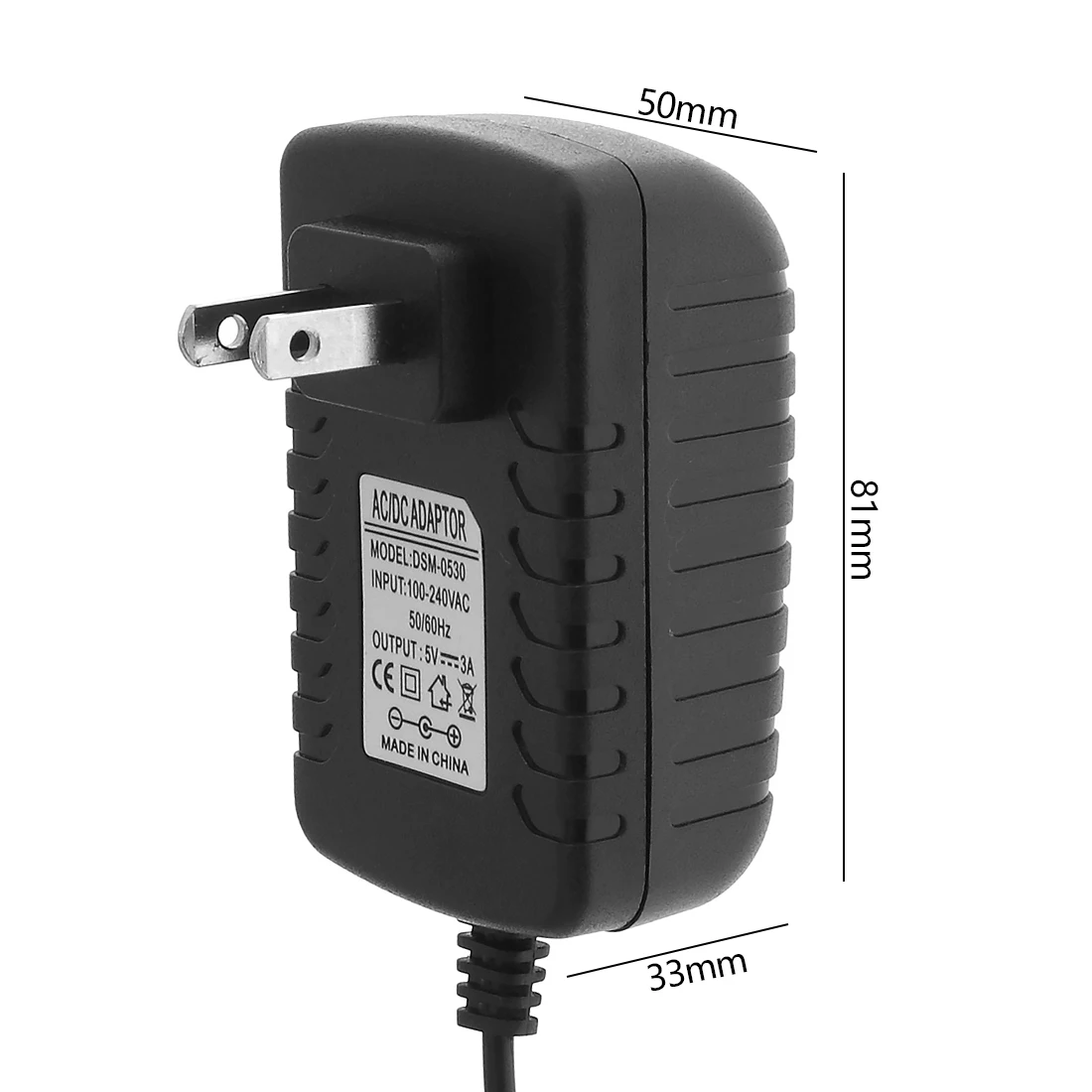 Адаптер питания Micro USB 5 В 3 А адаптер переменного/постоянного тока для Raspberry PI Zero