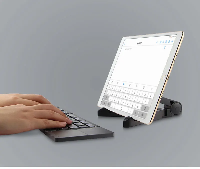Двойная Складная Беспроводная Bluetooth клавиатура для samsung Galaxy Tab 3 Tab3 4 2 8,0 10,1 7,0 SM-T530 планшет тачпад Клавиатура Чехол