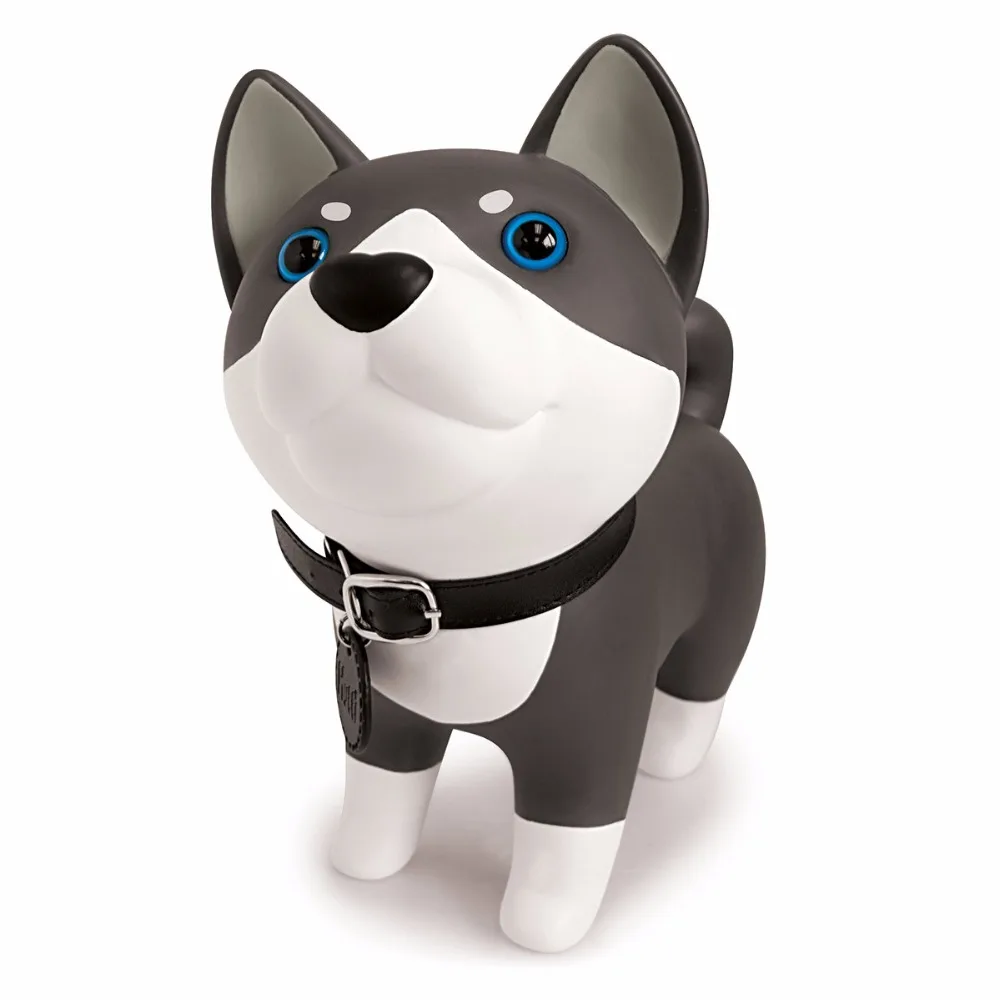 Фигурка Хаски из японского мультфильма милая ферма животное Сиба-ину бультерьер