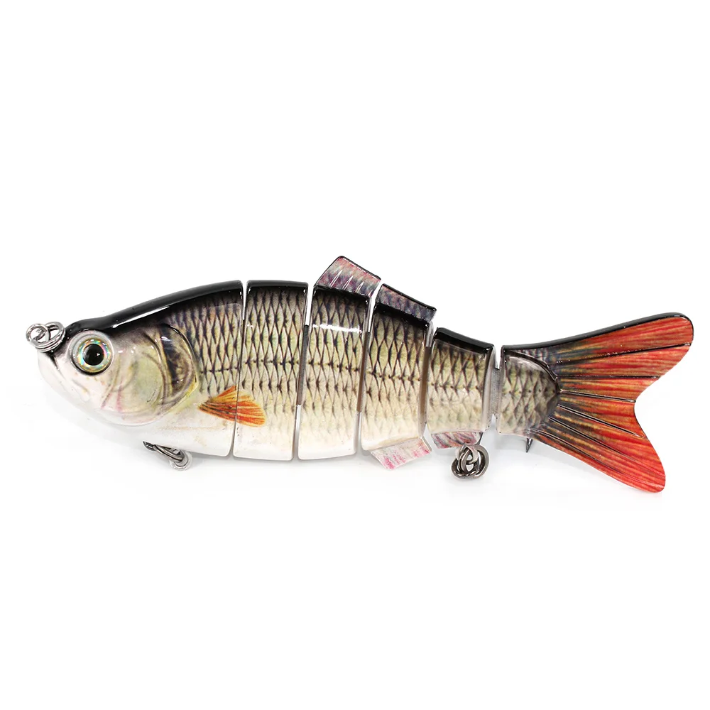1PCS Wobblers 8 Segments Fishing Lures Hard Bait Lifelike Sea Accessories 20cm 110g Artificial Crankbait Swimbait Tackle | Спорт и
