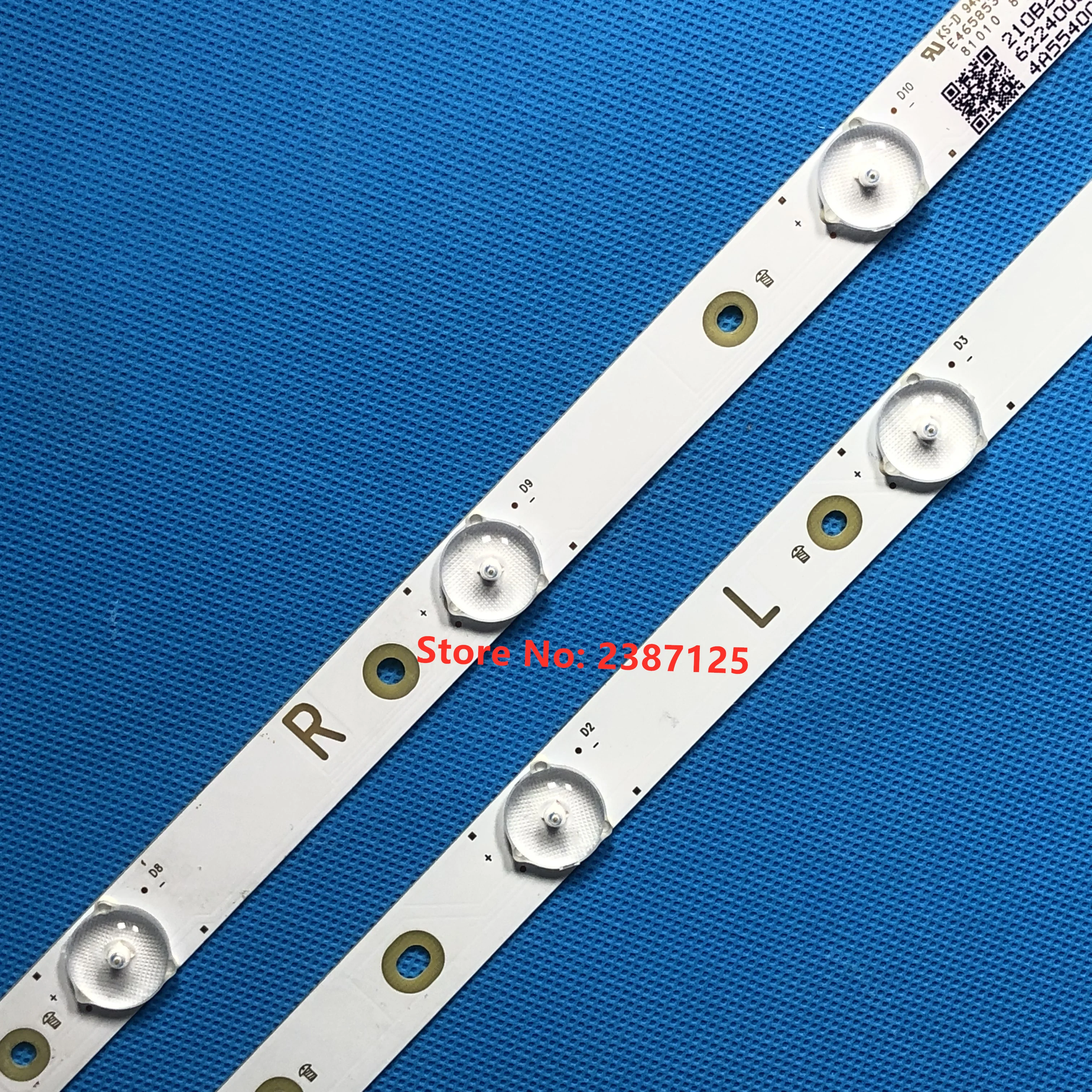 14 шт. (7R + 7L) для 55 &quotТВ светодиодный подсветка полосы 55PFF5701/T3 LB55072 55PUS6501/12 TPT550U2 EQLSH A.G