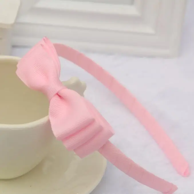 

Free Shipping Wholesale 100pcs Children three layers Bow Headband