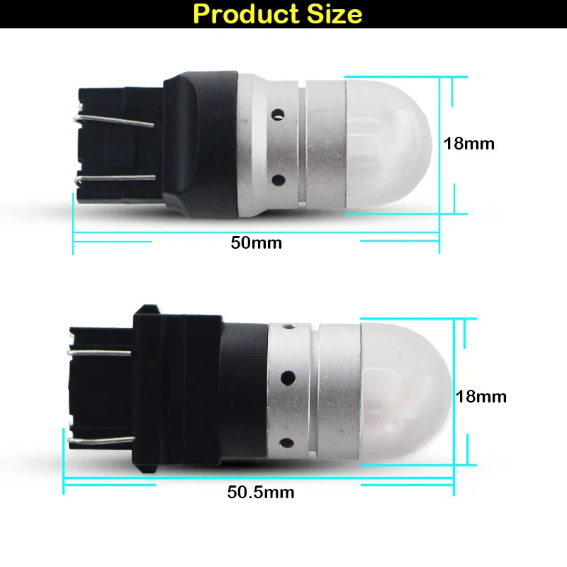 Gtinthebox P21W светодиодный лампы T20 PY21W W21W W16W T15 7443 W21/5 Вт 7440 BAU15S автомобильный светильник T25 ba15s bay15d DRL лампы 12V 24V сигнал поворота