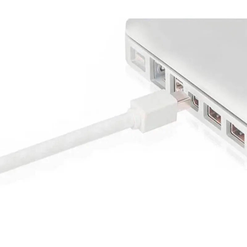 Удлинитель Mini DisplayPort для порта thunderbolt DP кабель Conector 6 футов/1 8 м 3 м/10f | Компьютеры и