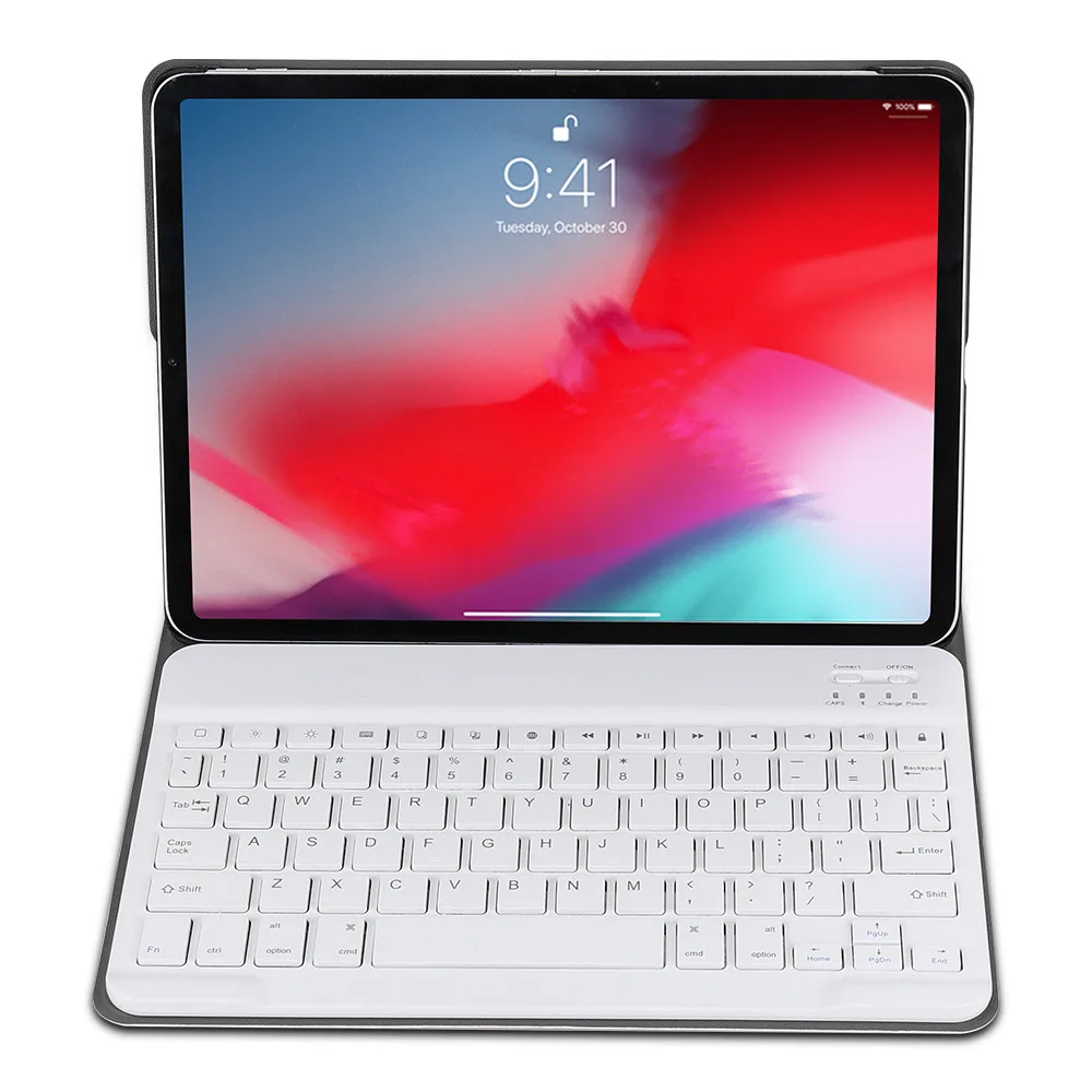 Ультратонкий чехол из искусственной кожи для планшета iPad Pro 11 2018 + Съемная