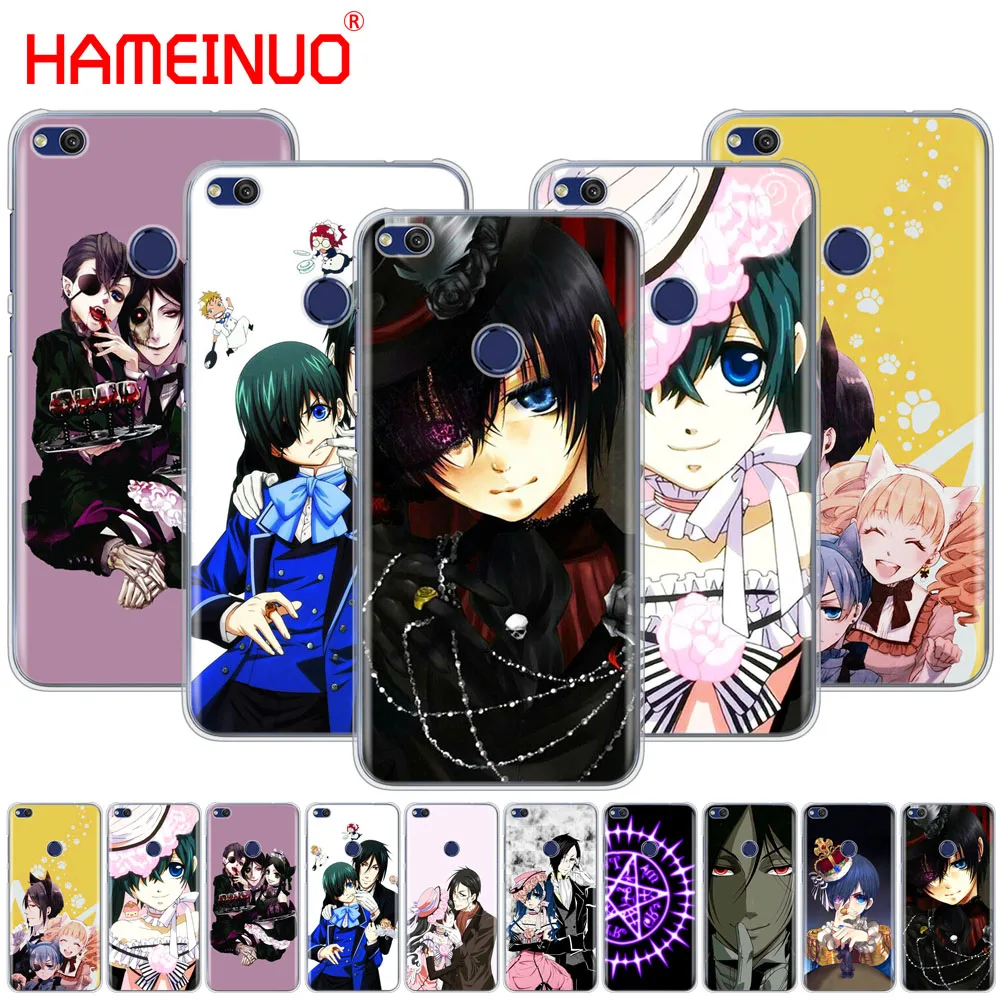 HAMEINUO Аниме Черный Батлер Kuroshitsuji чехол для телефона huawei Ascend P7 P8 P9 P10 P20 lite plus pro G9 G8 G7