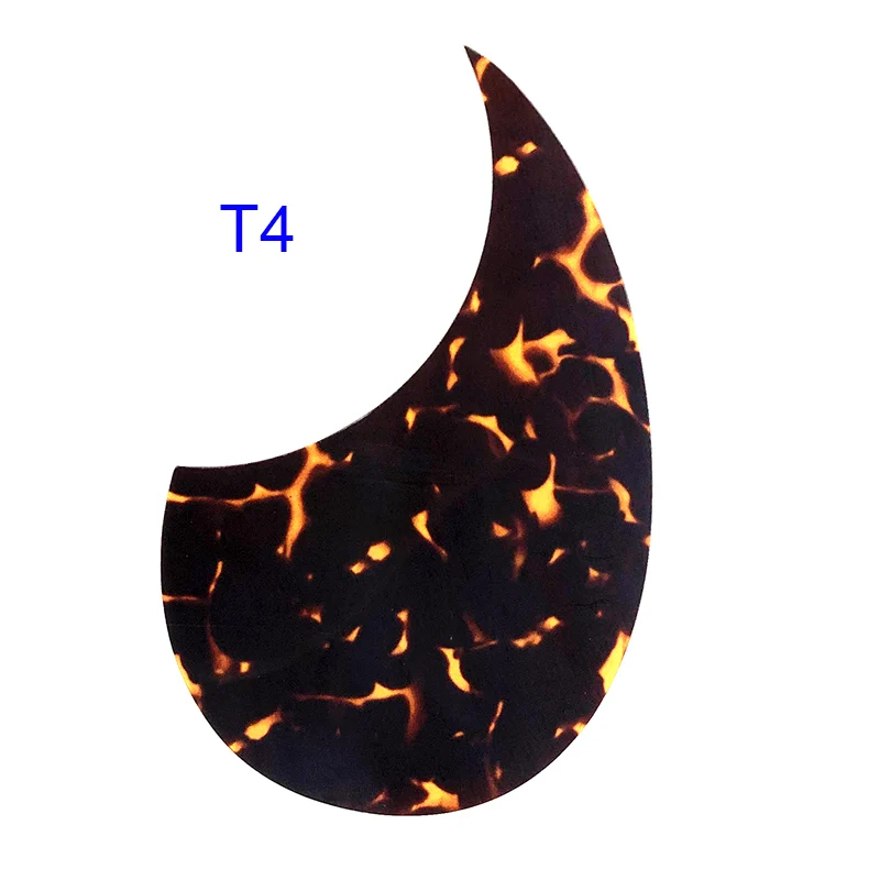 T4 Pleroo гитарные части Акустическая гитара pick guard Качество самоклеющиеся OM 18V стиль pick Guard наклейка для 4" 41" размер гитары ra - Цвет: T4