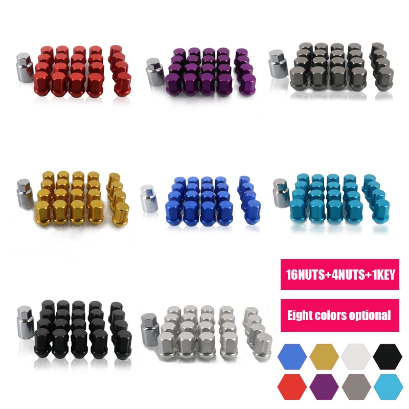 Аксессуары jdm колесная гайка колесо из алюминиевого сплава гайки с замком