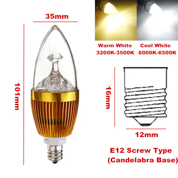 10 шт. светодиодный светильник E12 с регулируемой яркостью 9 Вт 110 В 220 точечный ING|e12