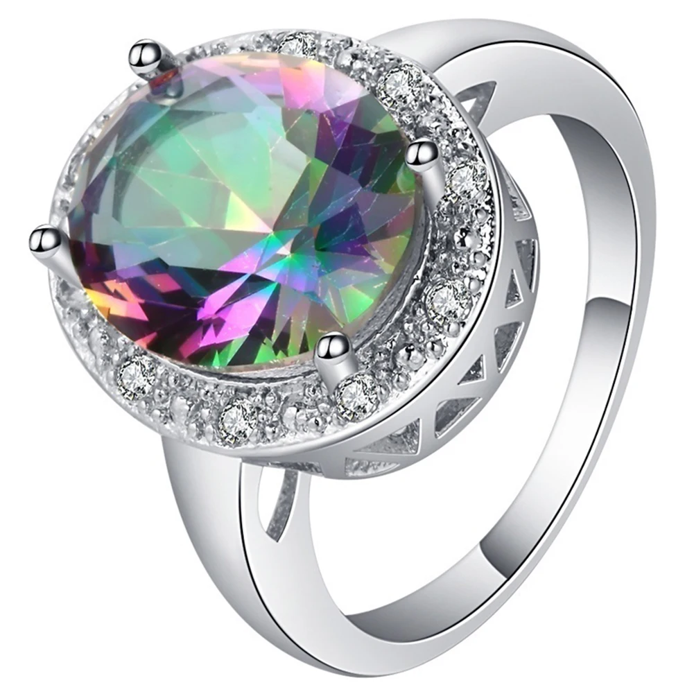 4 шт./компл. разноцветные инкрустированные искусственными кристаллами серьги