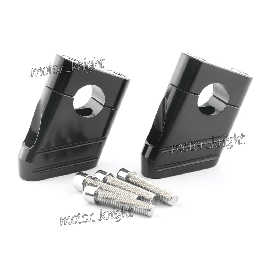 Руль мотоцикла с ЧПУ riser Повышение устройство для Honda CB400 MSX125 FORZA MF06/08/10 M3 PCX125 XJR400 для bws125