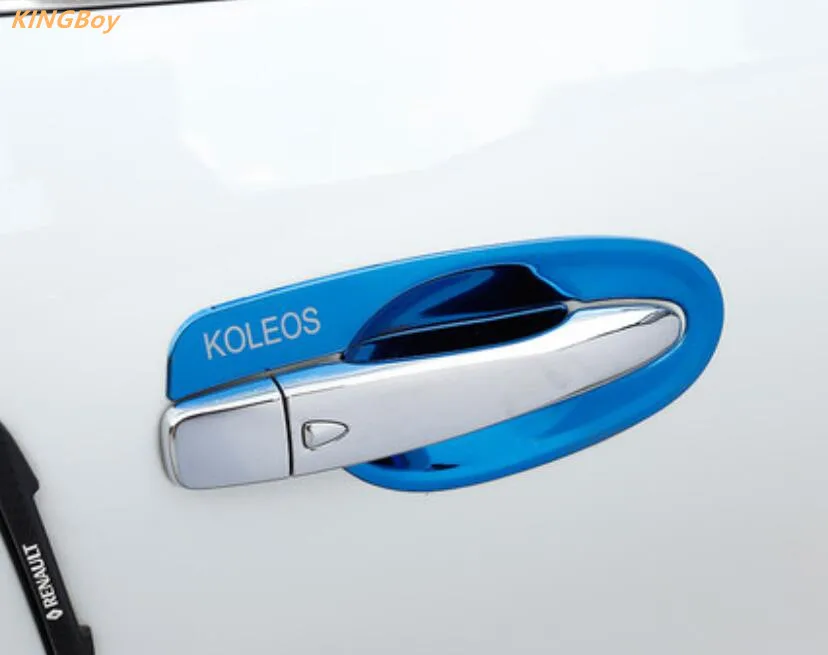 Стальная дверная ручка, покрытие для ручки чаши защитной оболочки для Renault Koleos 2017-2019.