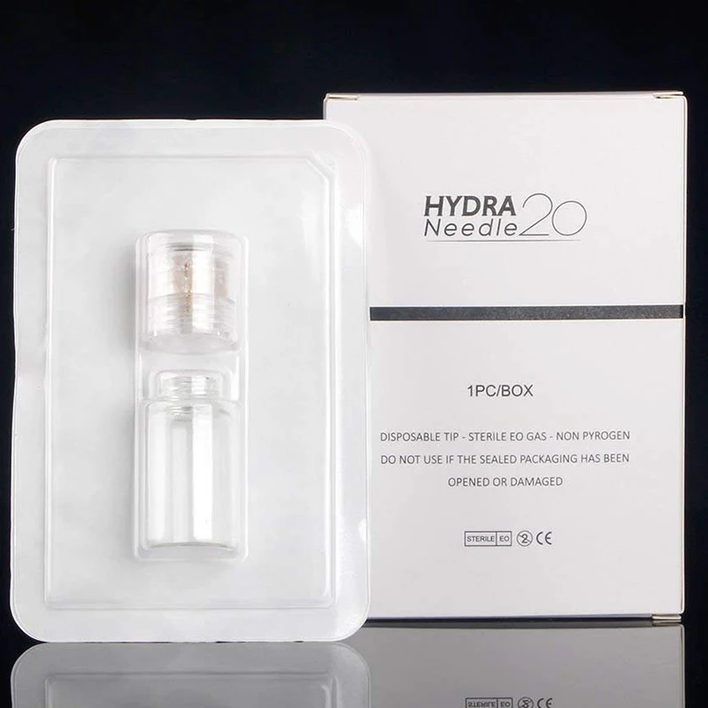Titanium Microneedle Hydra 20 аппликатор бутылка Derma штамп безболезненная косметическая