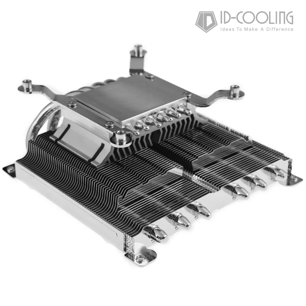 Система охлаждения ID COOLING низкопрофильная/тонкая система ITX/HTPC TDP 130 Вт кулер для
