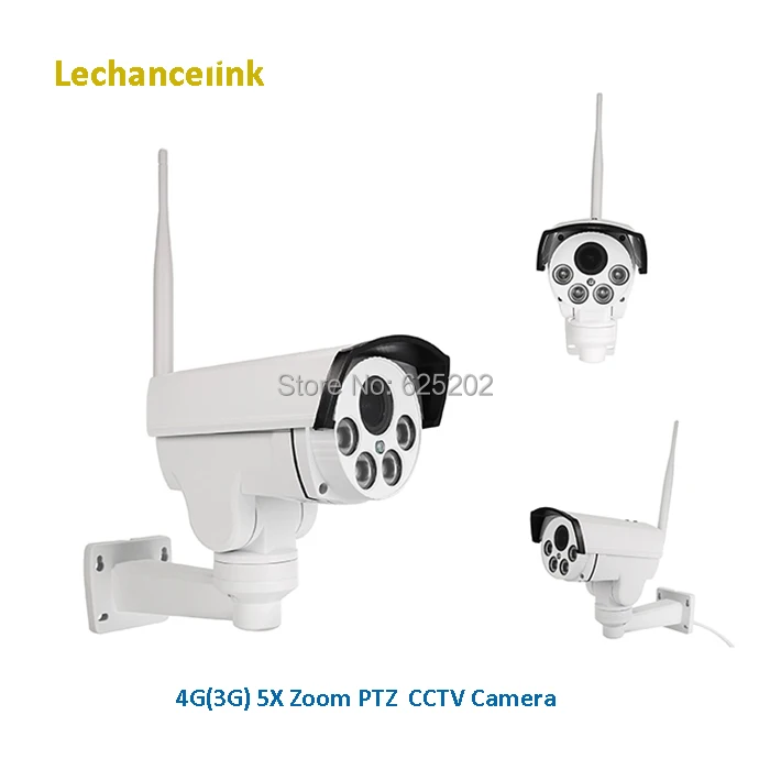Камера видеонаблюдения HD 960P PTZ 2 7-13 5 мм 5-кратный оптический зум 4G 3G | Безопасность