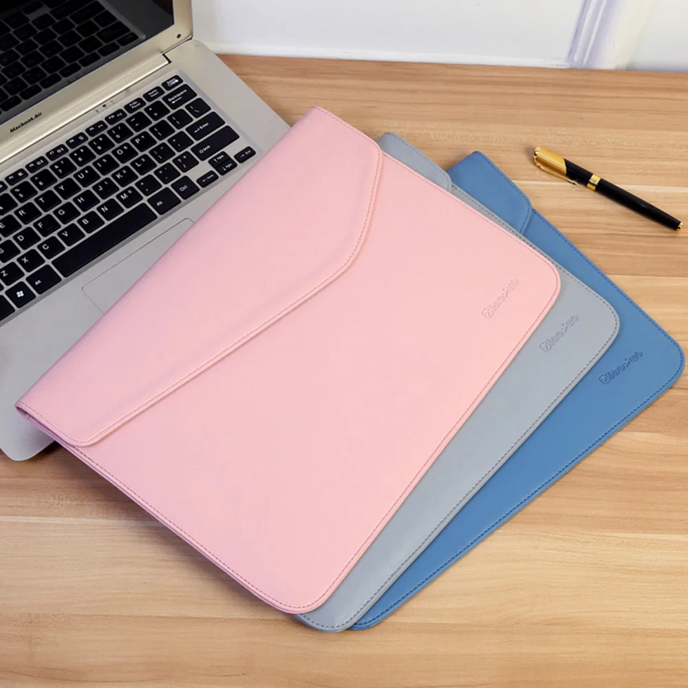 

Women Man Fashion Soft Sleeve Case Bag Cover For Apple Macbook Air Pro 13 Lenovo HP Acer 14 inch