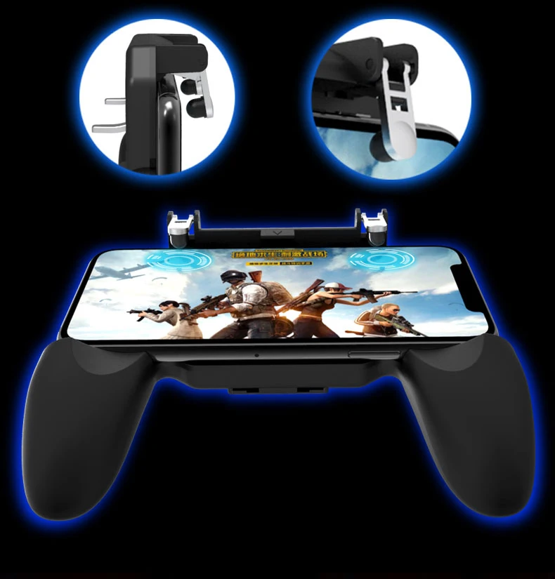 Игровой контроллер HEYNOW для мобильных игр PUBG, игровой геймпад L1 R1, игровой джойстик для ножей, триггер, игровой джойстик