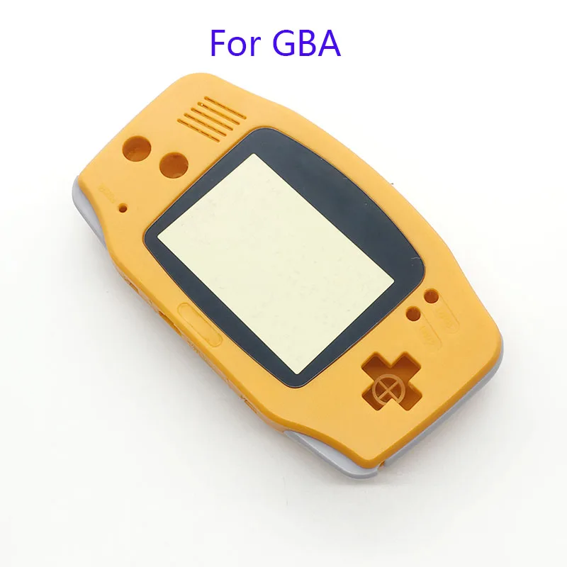 6 Orange Чехол для корпуса+ Защитная пленка для объектива+ наклейка для Gameboy Advance Игровая приставка GBA - Цвет: 6 Orange