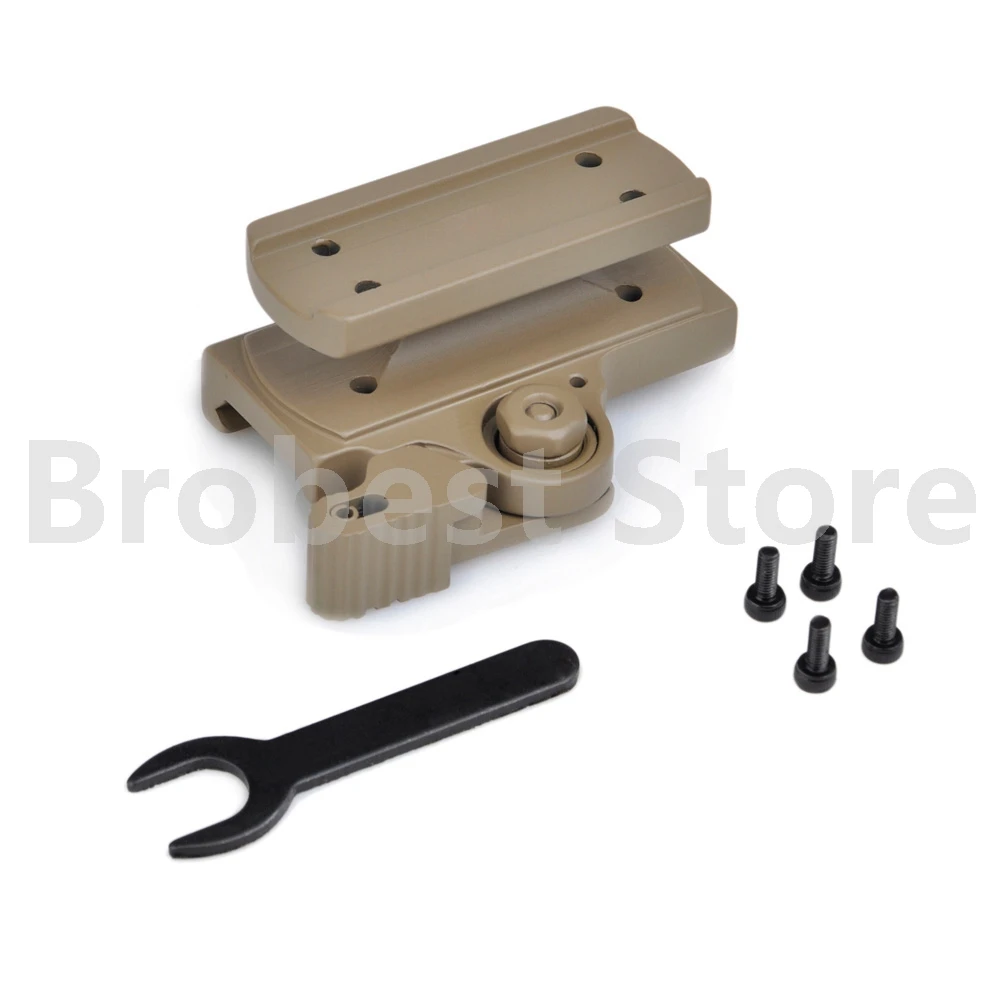 Тактическое крепление Brobest QD для T1/Φ Red Dot и TARGET TR02/T2/T 1 (Tan) LT751|Кронштейны аксессуары