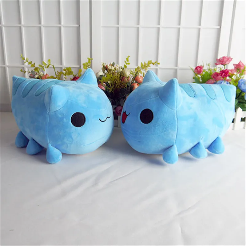Bugcat Capoo Cosplay Blue Pink Cute Cat Toy Stuffed & Plush Cartoon Doll Mini Capoo Keychain Bag Pendants Nice Gifts for Kids