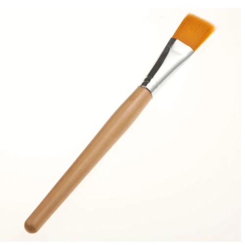 1 шт. маска для лица кисти макияжа Кисти с деревянными ручками из мягкого волокна