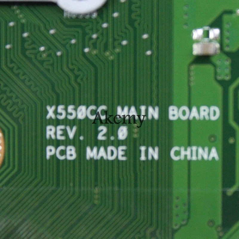 Amazoon X550CA материнская плата для ноутбука ASUS X550CA X550CC X550CL R510C Y581C X550C X550 Тесты оригинальная материнская плата 4G Оперативная память I3-3217U