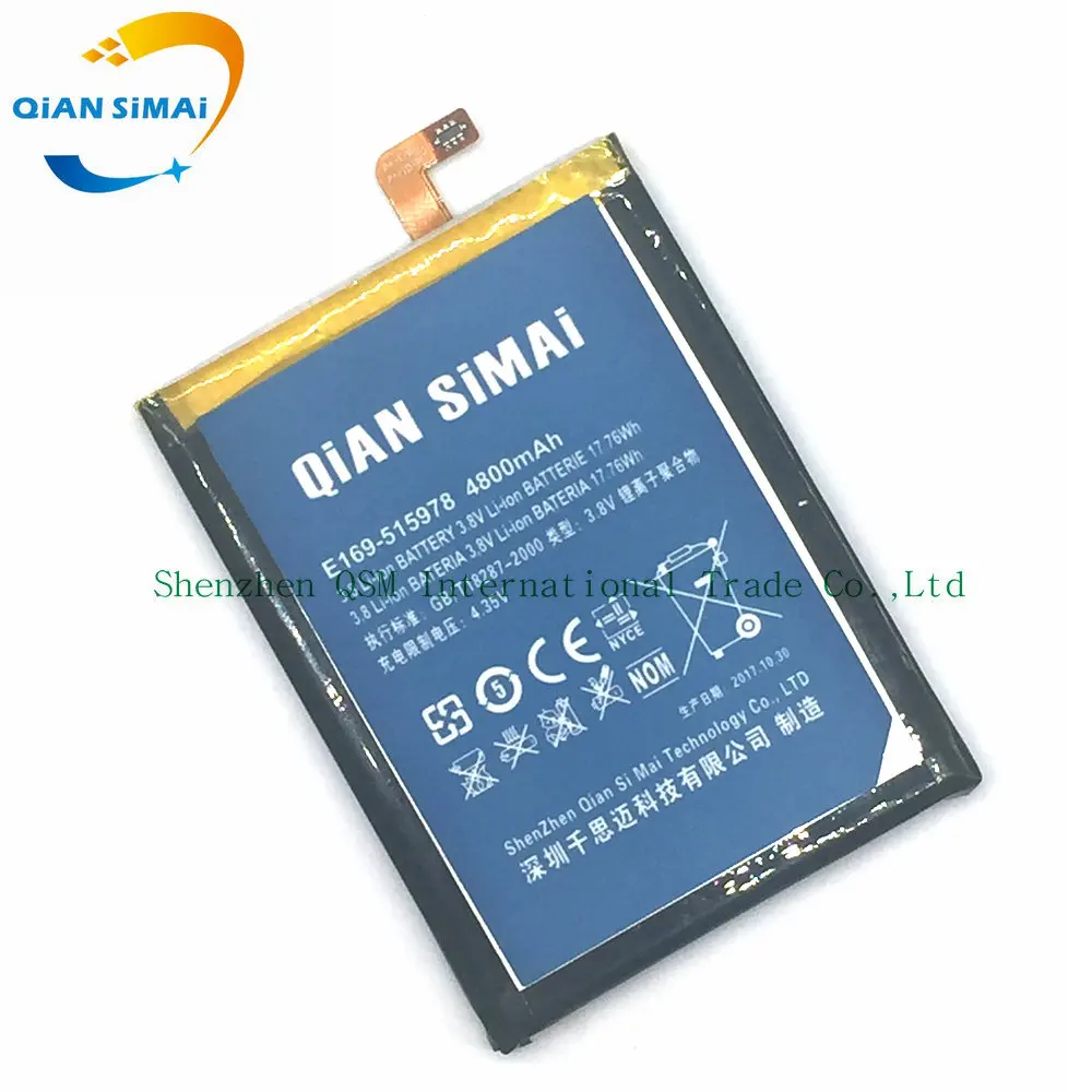 Новый 100% Высокое качество E169 515978 E169515978 4800mAh аккумулятор для ZTE Blade X3 Q519T D2 A452