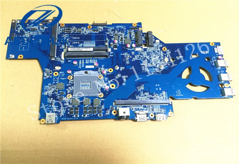 

6-71-P37E0-D03A Laptop Motherboard For CLEVO P370EM P370 DDR3 Non-Integrated 100% Test ok