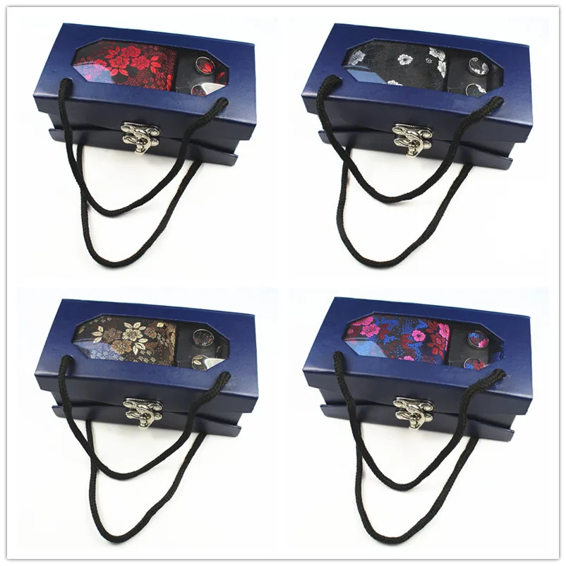 Модный новый стильный галстук из 4 предметов высококачественный полиэстеровый