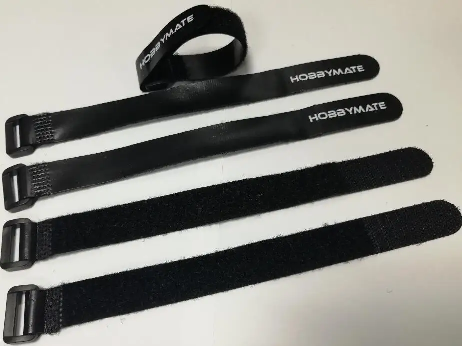HOBBYMATE 5pcs/lot 2*20cm Magic Sticker Strap Lipo Battery Tie Cable for QAV250 F450 500 550 Quadcopter | Игрушки и хобби