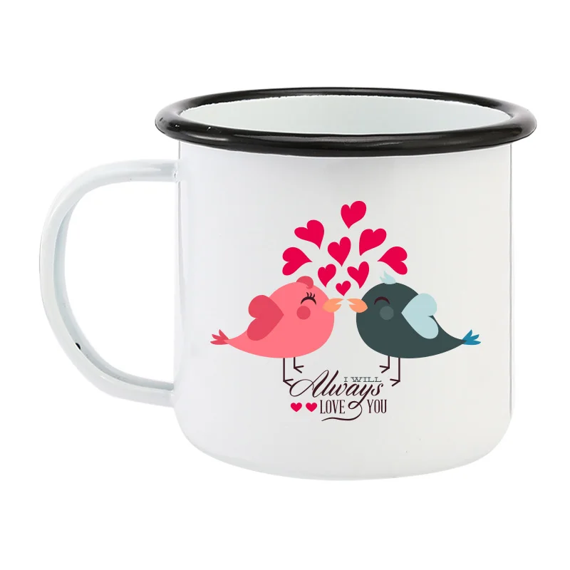 Для офиса дома кофе двойного назначения чайные кружки простая черная рамка и