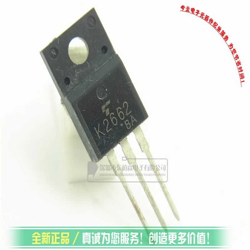 5 шт. 10 100% Новый оригинальный импорт 2SK2662 полевой эффект 500V4A K2662 транзистор |