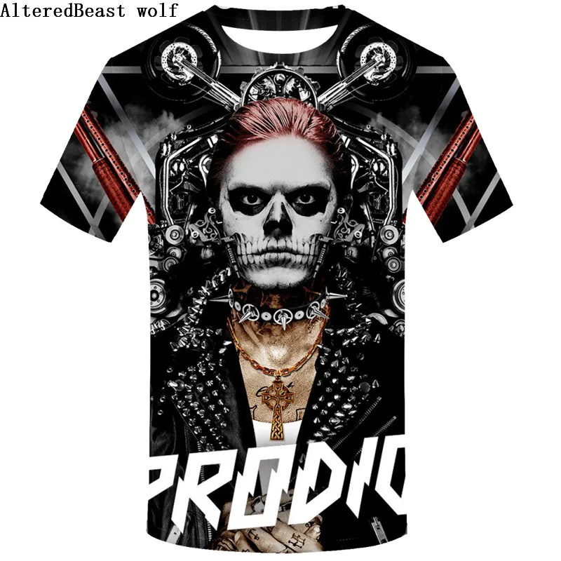 THE PRODIGY KEITH FLINT HARDCORE ROCK RAVE BREAK BEAT MUSIC футболка повседневного размера плюс в стиле хип-хоп
