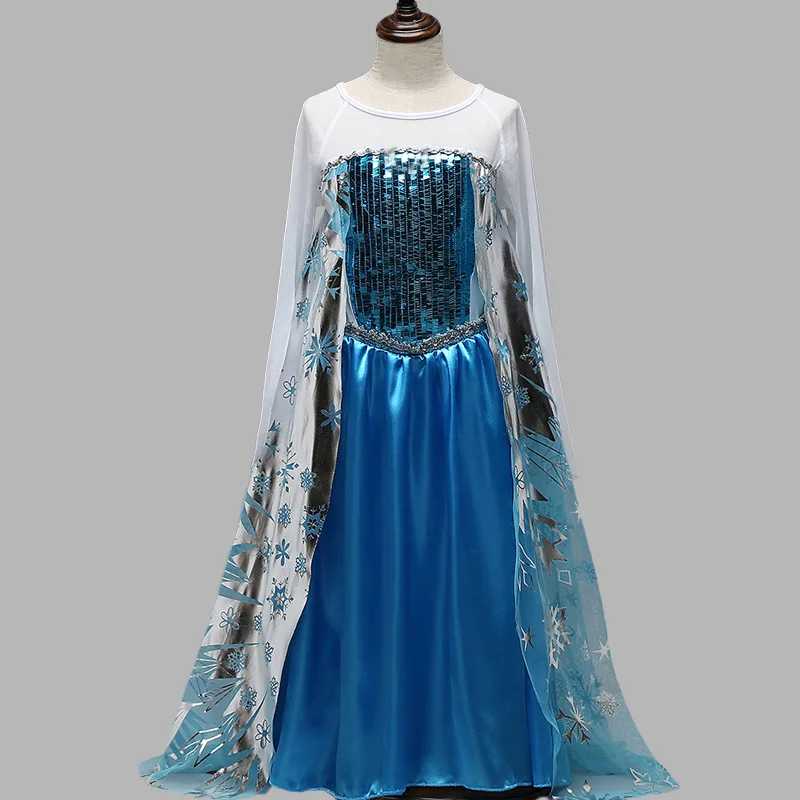 Elsa-G Одежда Bella; Новинка; Рождественский подарок; платье для маленьких девочек; Карнавальный Костюм Золушки; вечерние платья; платье принцессы; Костюм Золушки - Цвет: Elsa-G