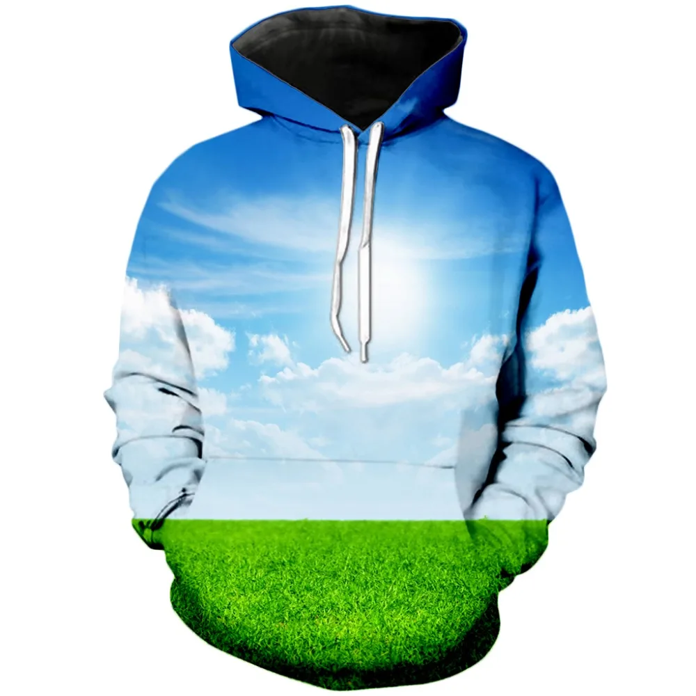 Новинка 2018 модная Толстовка PLstar Cosmos с капюшоном Красивый Горный пейзаж доломиты