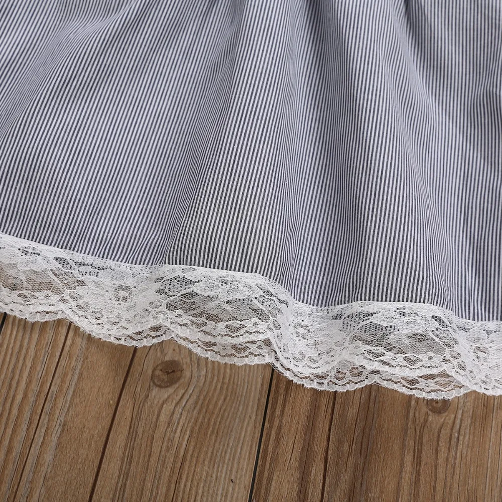 Комплект из 2 предметов для маленьких девочек повседневные платья принцессы в