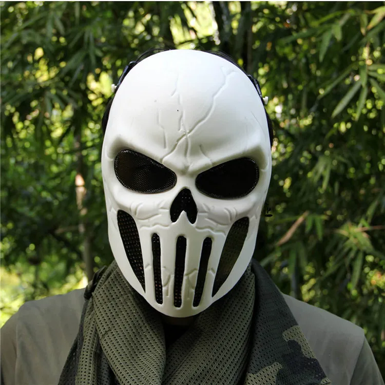 Новинка хит продаж 7 видов цветов страйкбола маска Череп полная защитная военный