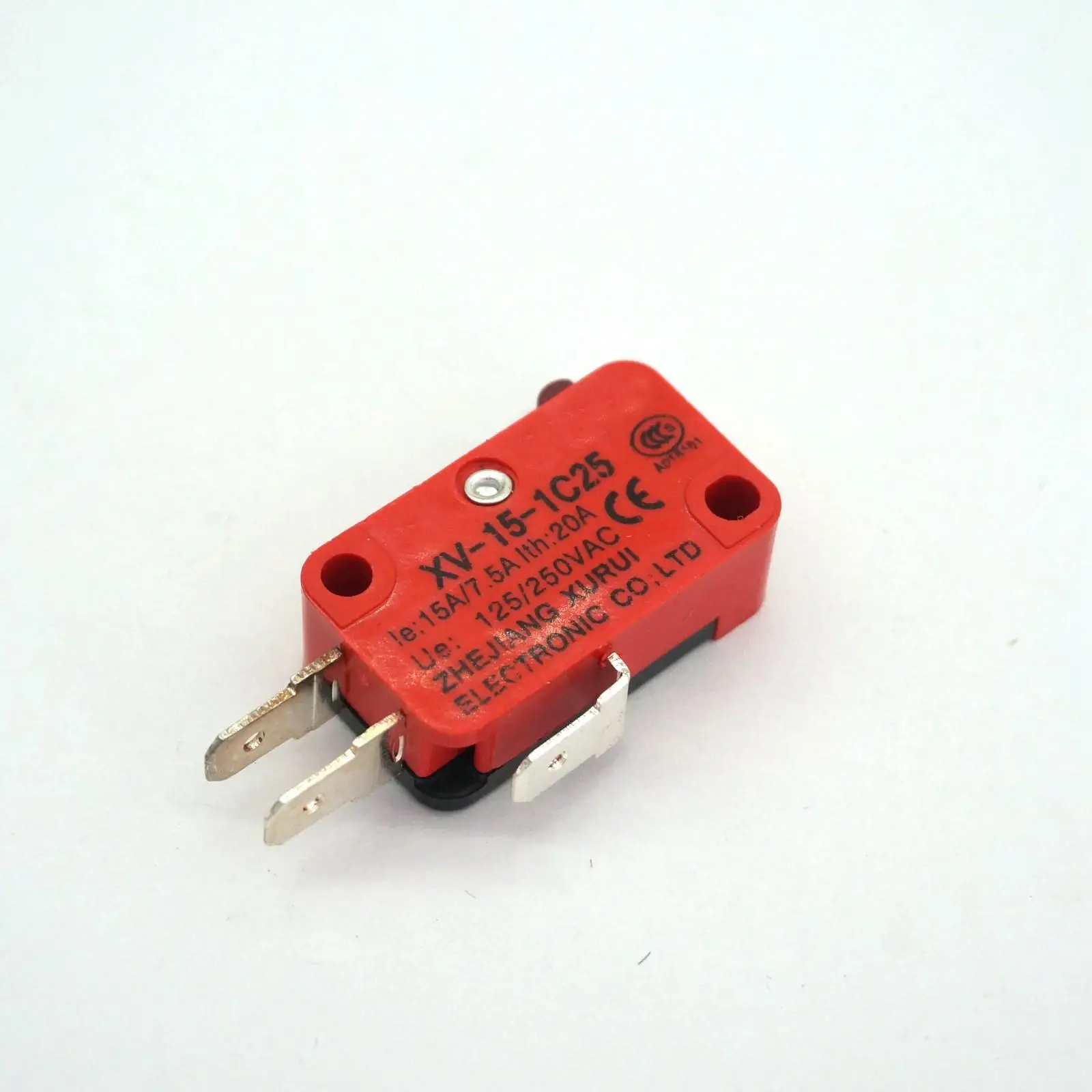 15 1C25 SPDT NO + NC Мгновенный Миниатюрный Микровыключатель штырьковый