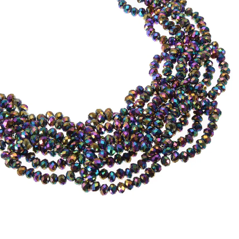 Комплект из колье и серёг с кристаллами | Украшения аксессуары