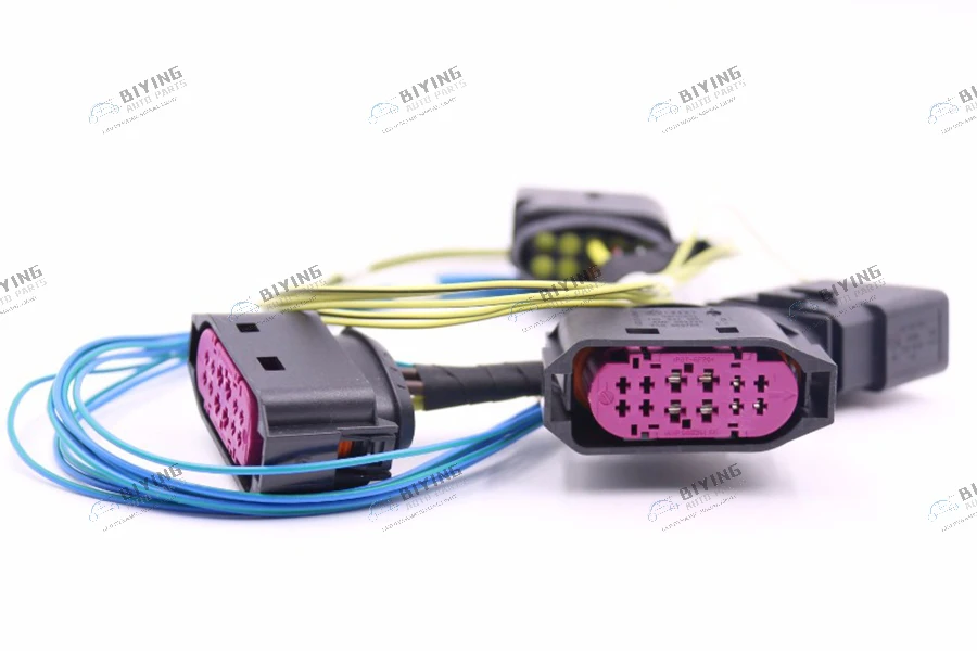 От 10 до 12 Pin HID Ксеноновые фары разъем адаптера жгут проводов для VW Jetta MK5|Кабели